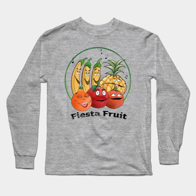 Epcot Fiesta Fruit Long Sleeve T-Shirt by sketchcot